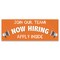 Signmission Join Our Team Now Hiring Apply Inside Banner Concession Stand Food Truck Single Sided B-30093 - alternate 1